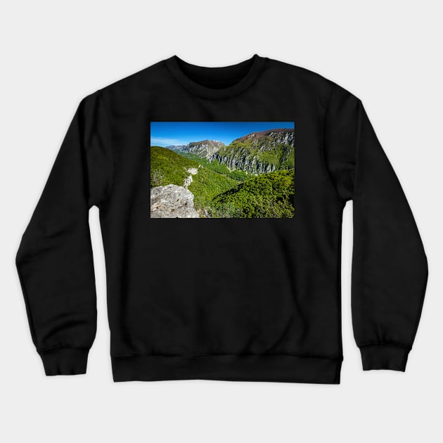 Limestone mountains Crewneck Sweatshirt by naturalis